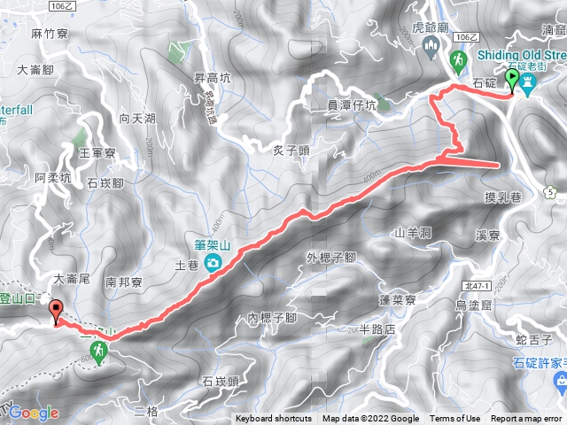 筆架山連峰