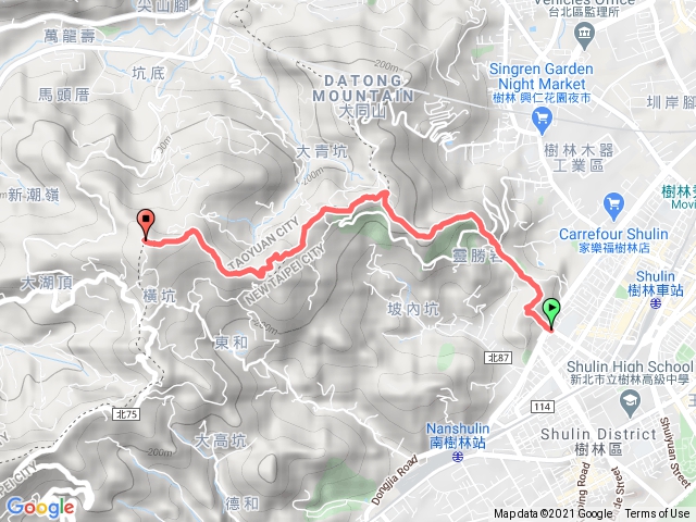 小百岳集起來樹林大棟山、青龍嶺、大同山步道202101021319