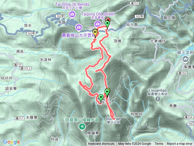 獨立山P型走