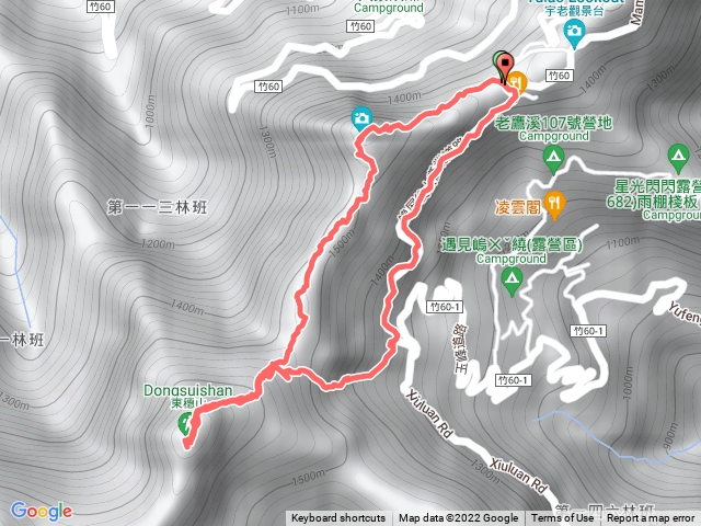 20220813魯壁山連走東穗山（O型）