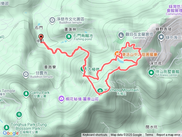 太極嶺-五城山-將軍嶺O型預覽圖