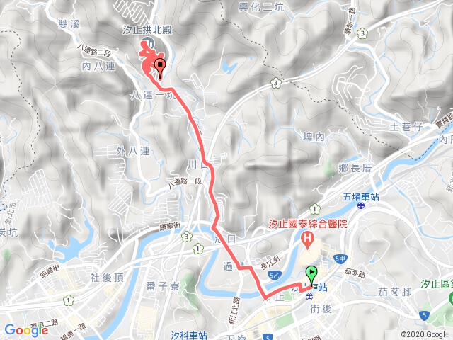 20191228-汐止車站,拱北殿