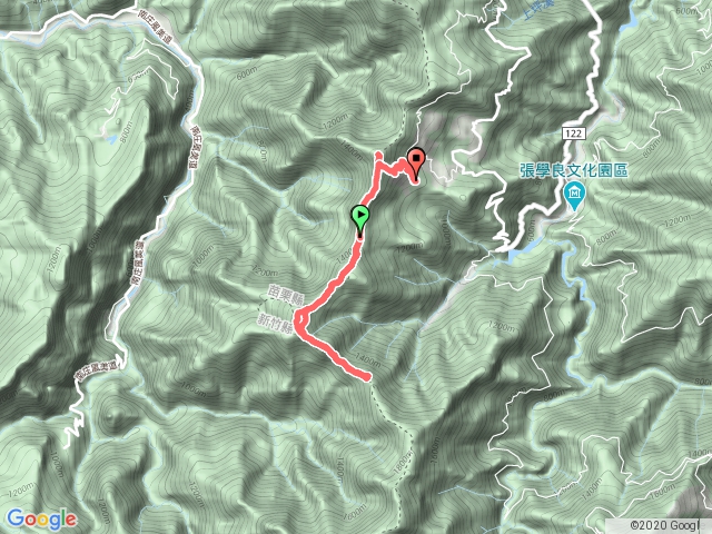 新竹五峰鳥嘴山、大窩山+大窩分遣所（舊日軍設施）