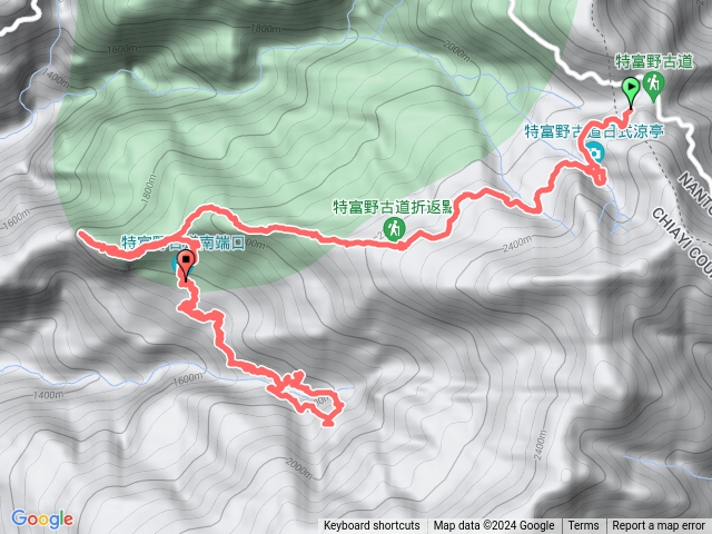 特富野古道縱走拉拉喀斯巨木群預覽圖