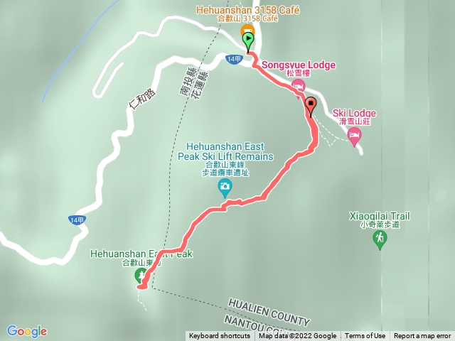 Andy哥合歡山東峰