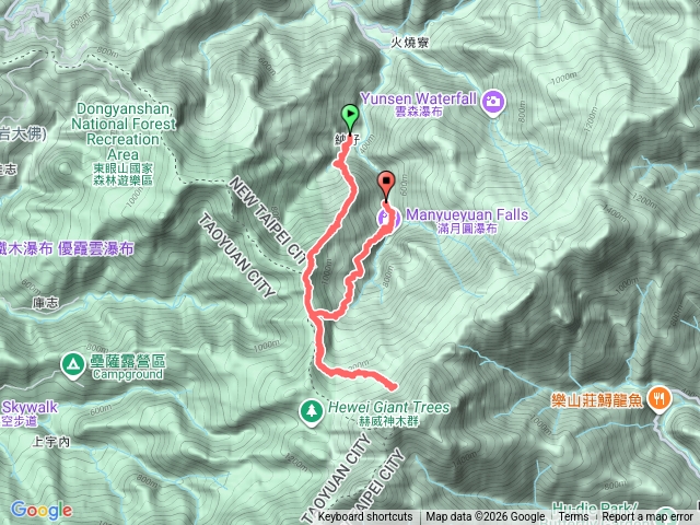 天德巷上啦卡山走滿月圓出(未上多崖)預覽圖