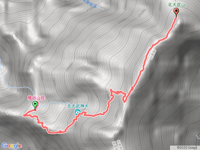 北大武山三角點
