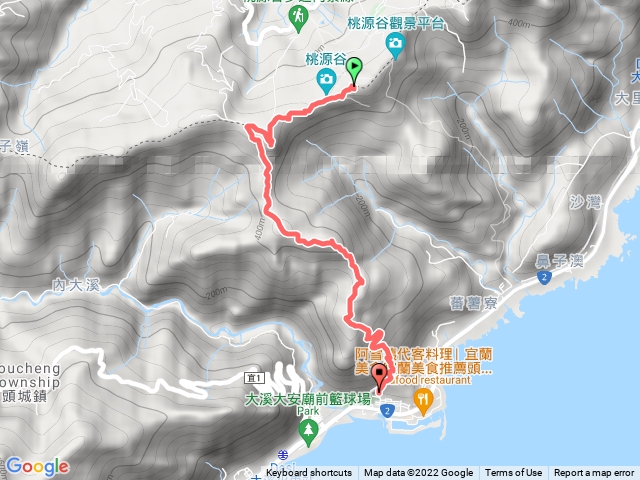 桃源谷步道(大溪線)