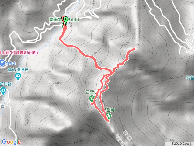 嘉南雲峰、石壁山登山步道