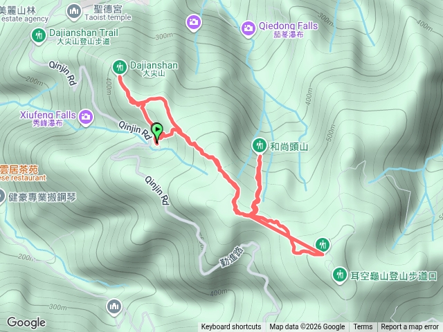 和尚頭山-四分尾山-大尖山預覽圖