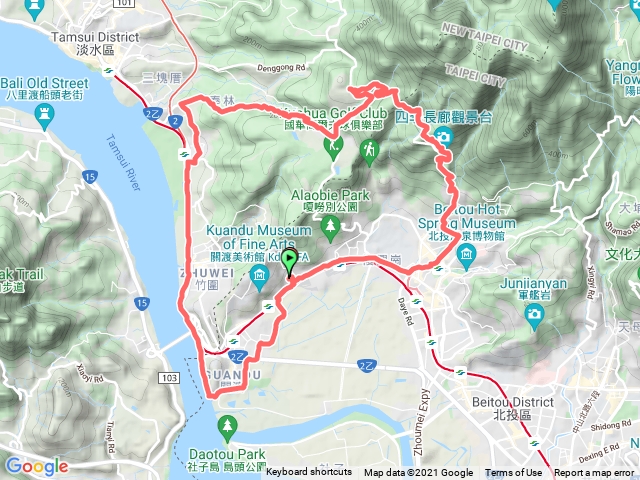 第30屆IML國際健行大會20公里路程