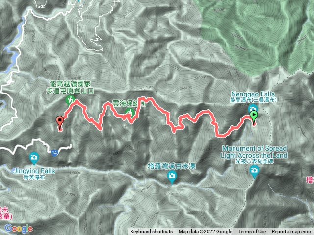 天池回登山口（上車才暫停）