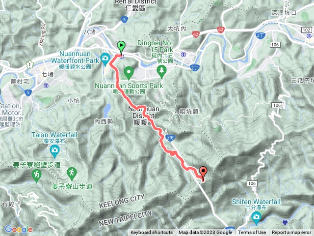 淡蘭古道中路D1:暖暖火車站到嶺頭福德宮