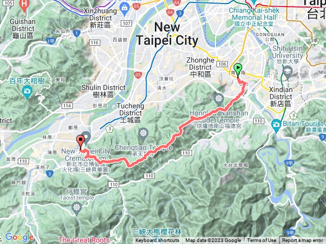 元旦天上山縱走重裝15公斤