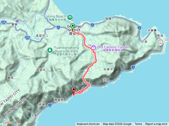 隆嶺古道(福隆到石城)