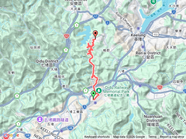 龍鳳山-萬壽山-樂利山-鐘萼木公園-金龍湖-國家新城站