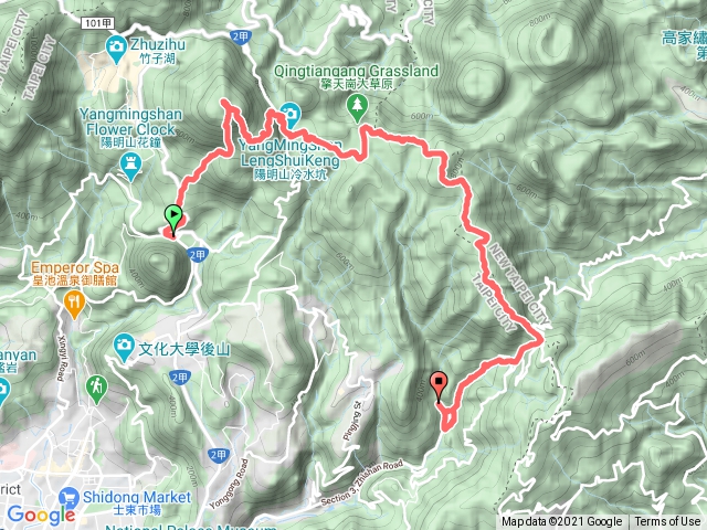 苗圃登七星山東出風櫃嘴