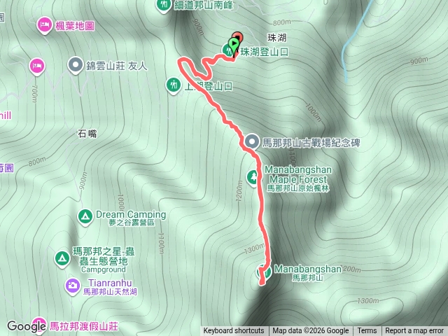 馬那邦山（珠湖登山口）預覽圖