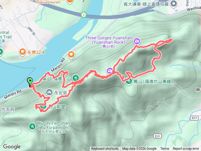2026微笑山線大縱走尋寶集章任務微笑山線：【鳶山山系】鳶山彩壁段202608300843預覽圖