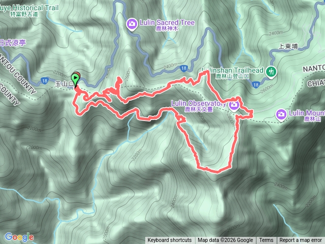 石山引水道，石水山，鹿林山，真鹿林山預覽圖