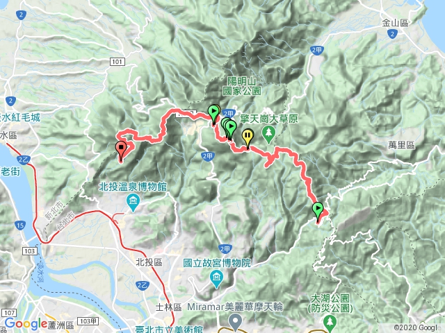 陽明山10連峰