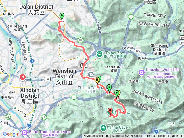 第七段-麟光捷運站到貓空預覽圖
