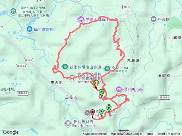 新化林場後後山步道O繞糞枝湖山綠谷西拉雅預覽圖