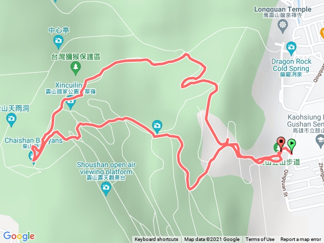 北壽山登山口