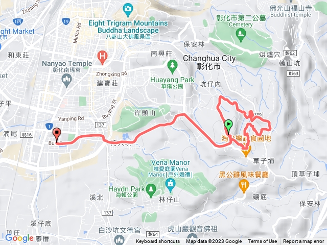 彰化市三清宮森林步道