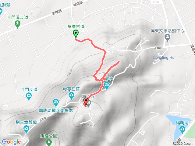 萘厝大中小堡海印寺步道