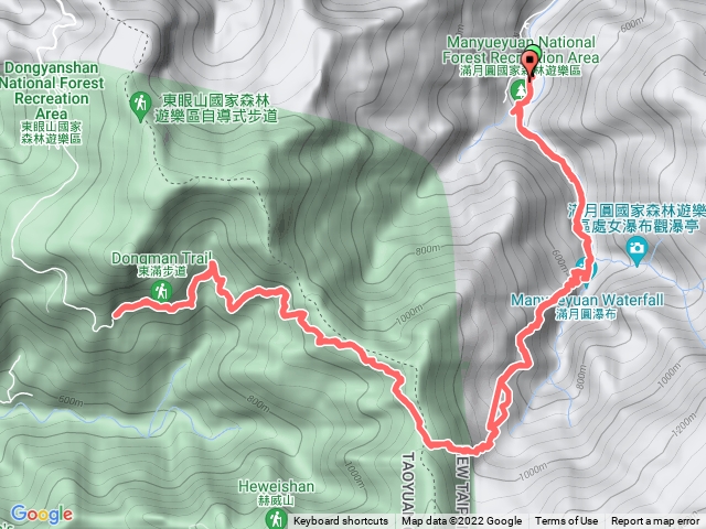 滿月圓～東滿步道 來回