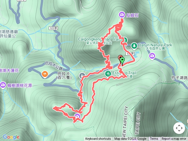 巴拉卡三秀（菜公坑山，百拉咔山，二子山）預覽圖