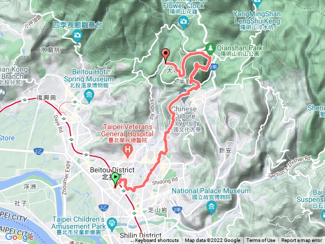 天母古道紗帽山橫嶺古道