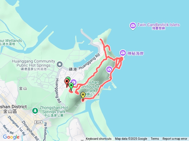 20250720金包里山磺港山水尾光武坑道