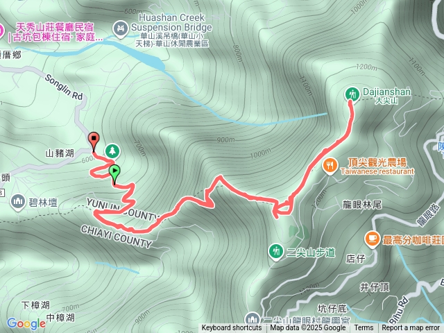 大尖山二尖山健行