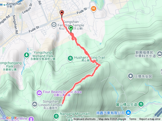虎山九五峰小百岳南港山觀101景觀來回輕鬆打卡預覽圖