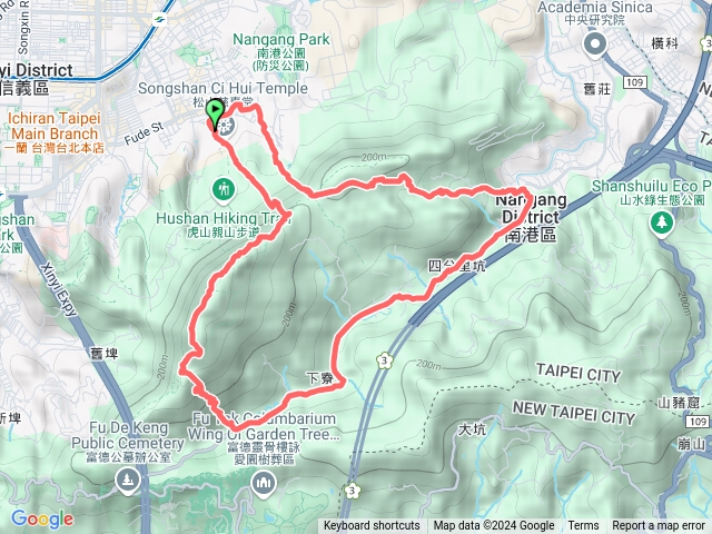 2024-10-26小百岳南港山+九五峰+樹梅古道O型預覽圖