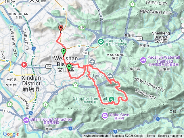 臺北大縱走第七段預覽圖