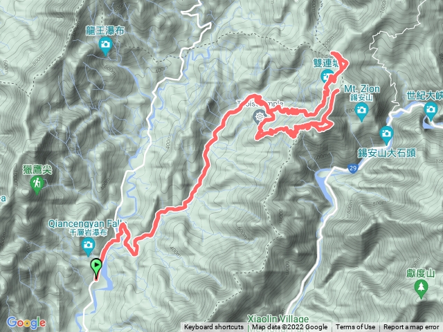 南瀛百岳 三縣界山 錫安山 茅山 福祥山 20221028