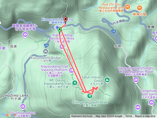 小油坑登七星山