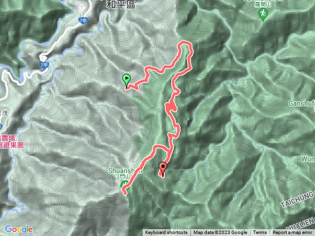 112/12/9-730林道➡️閂山登山口➡️閂山