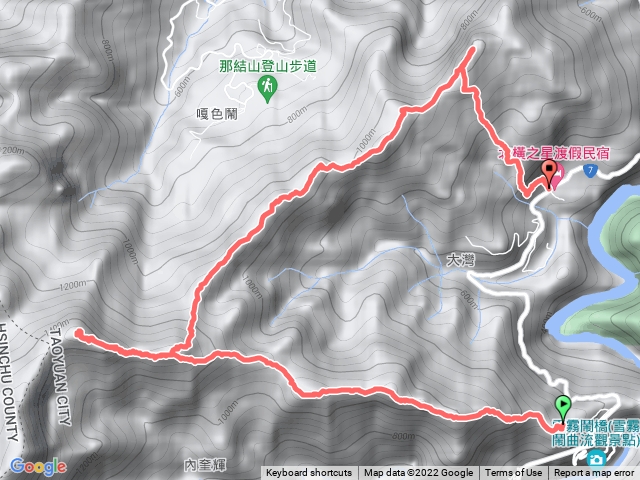 2022-0529_榮華山連走那結山-嘎色鬧山-良羽鳥山（拉號山）出北橫之星