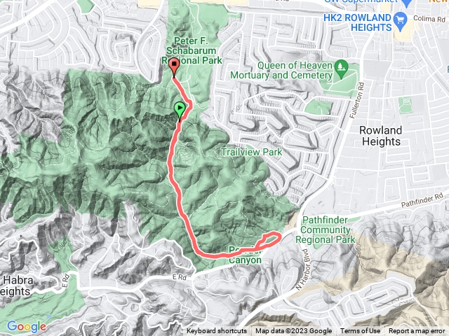 Schabarum 養生健行隊(週一)