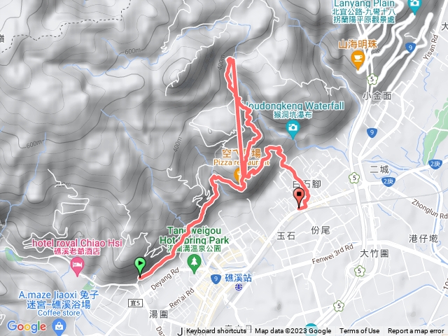 琳-跑馬古道-迴音谷瀑布