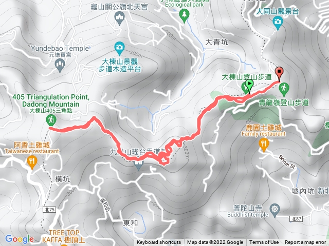 大棟山/青龍嶺/三角埔頂山