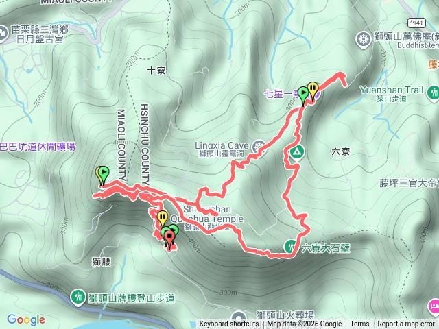 獅山古道，六寮古道（勸化堂起登）預覽圖