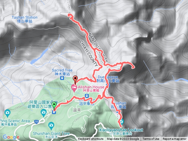 20230115 對高岳走大塔山