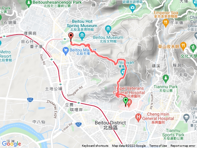 軍艦岩-新北投公園