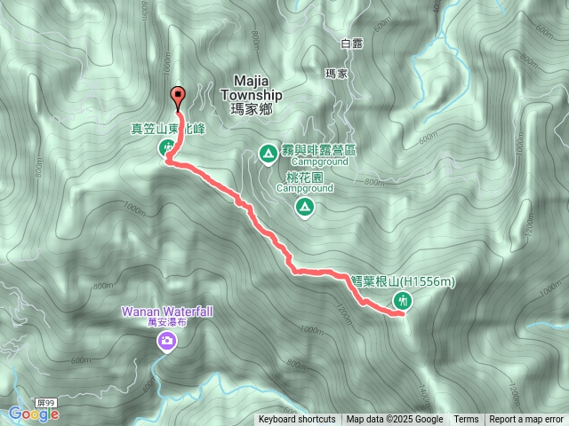 真笠東北、真笠東南、鱈葉根山預覽圖