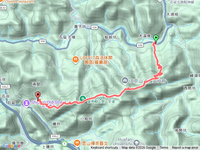 石碇石霸尖續走皇帝殿東峰.天王峰，西峰，石碇老街